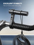 Lamicall Bike Handlebar Extender - Aluminum Alloy 4" Long Extension for Bicycle & Motorcycle, Fits 0.875" to 1.34"