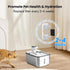 16 Pack 16 Q108 123oz/3.5L Replacement Filters & Pump Filter Sponges for Qinliy Stainless Steel Cat Water Fountain