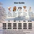 Waterproof Pet Clothes for Dog, Winter Warm Jacket Coat, Hooded Jumpsuit Snowsuit (L, Black)