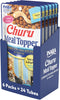 INABA Churu Meal Topper for Cats, Complete & Balanced, Creamy Lickable Purée, 0.5 Ounce Tube, 24 Tubes (4 per Pack),