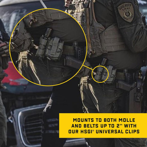 High Speed Gear Single Pistol Taco Mag Pouch - Molle