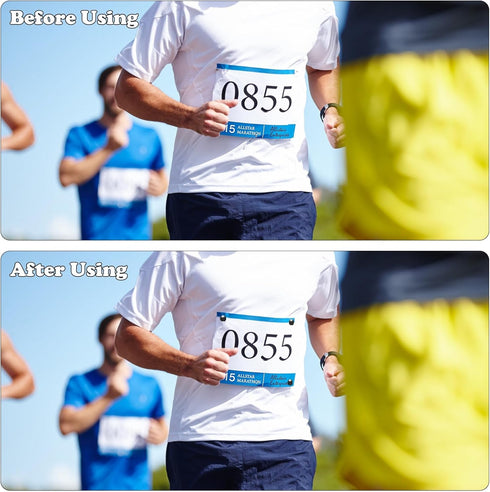 HINGTAI 10Pcs Running Bib Clips Marathon Bib Clips for Runners Bib Fixing Fastener Clip Race Bib Clips Race Number