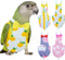 QBLEEV Bird Diaper Cockatiel Clothes Flight Suite, Reusable Parrot Nappy with Waterproof
