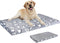 VANKEAN Dog Crate Mat Reversible Cool and Warm, Stylish Dog Bed with Waterproof Inner Linings, Removable Machine