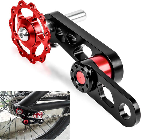 psler Bike Chain Tensioner with Derailleur Hang, Bike Chain Guide for Folding Bicycle Cycling Tool