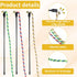 Xthrotsenk 3Pcs Cat Teaser Wand Cat Rope Toy Colorful Cats Rope Toy Interactive Kitten String Wands Ropes Toys
