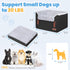 Akinerri Dog Car Seat for Small Dogs, Puppy Seat with Memory Foam Cushion and Safety Buckles, Pet Booster Car Seats