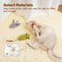 Potaroma 3Pcs Cat Toys - Squeak Mice, Interactive Catnip Silvervine Animals for Indoor Kittens
