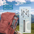 Compact Foldable Portable Toilet for Outdoor Adventures - Ideal for Camping & Travel