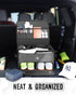 Odor-Absorbing 2-Layer Large Golf Trunk Organizer with Activated Carbon Fabric - Water-Resistant Golf Shoe Bag