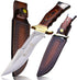 WPKOPYA DeHong-78 Hunting Knife, Tactical Fixed Blade Knife with Sheath