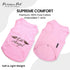 Dog Tshirt - Embroidered “Lil Angel“ - Parisian Pet, 100% Cotton, Pink, Sleeveless Shirt for Large Dogs - XL