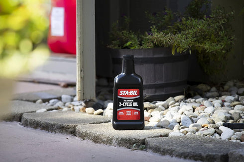 STA-BIL Full Synthetic 2-Cycle Oil with Fuel Stabilizer, 5 Gallon Multi-Mix, 50:1/40:1 Ratios