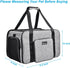 Soft-Sided Cat Carrier for Small Medium Cats and Puppies up to 16 Lbs, Airline Approved, Grey