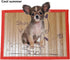 Pet Dog Bamboo Pad, Summer Portable Washable Mat with Cartoon Pattern, Cool Bed Sleeping Mattress for Dogs