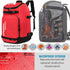 Ski Boot Bag Backpack for Ski and Snowboard Boots - Waterproof Exterior & Bottom - Ideal for Men, Women, Youth