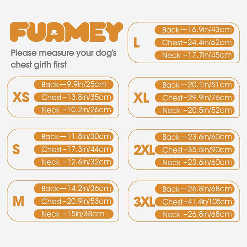 FUAMEY Dog Puffer Jacket for Small Dogs,Dog Cold Weather Coats Winter Dogs Down Jackets Waterproof Pet Snowsuits Warm