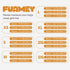 FUAMEY Dog Puffer Jacket for Small Dogs,Dog Cold Weather Coats Winter Dogs Down Jackets Waterproof Pet Snowsuits Warm