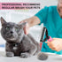 Undercoat Rake for Dogs, 2 Side Brush for Deshedding and Dematting, Professional Grooming Hair Tools for Pets, Pink