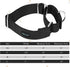 Martingale Dog Collar, Adjustable Nylon with Safety Training, Comfortable Metal Buckle for Small Medium Large Dogs