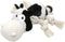 Squeaky Dog Plush Toy - Cute Stuffed Animals Chew Toy for Small, Medium, Large Dogs - Durable Cow Dog Toy
