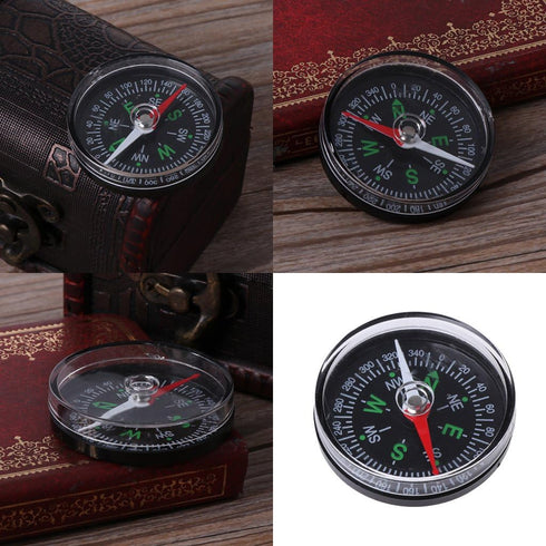 BANYUP Multi-Functional Reliable Outdoor Compass for Navigation Orienteering and Survival Bungee Compass Underwater