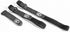 GEAR AID ¾” Fast Wrap - Adjustable Cinch-and-Stick Straps with D-Ring for Gear Organization, 12” Length
