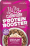 Tiki Dog Born Carnivore Protein Booster Dog Food Topper, Chicken and Lamb Recipe in Broth, 2.1 oz Pouch (12 Count)