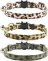 Breakaway Cat Collars with Bell, Set of 3, Durable & Safe Cute Kitten Collars, Adjustable Kitty Collar for Cat Puppy