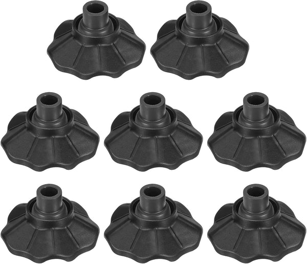 PATIKIL 0.59 Inch Chair Foot Cover, 8 Pack Non-Slip Camping Chair Legs