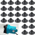 24 PCS Black Fish Tank Suction Cup Clips - Accessories for Tank Pump and Overhead Line Tube