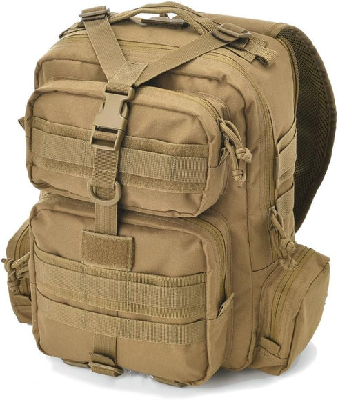 Sling Bag Pack, Military Sling Backpack, Assault Range Bag for Outdoor Use