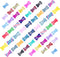 PET SHOW 50Pcs/25Pairs Hair Clips for Small Dogs, Cute 1 Inch Puppy Barrettes, Mini Bone Shaped Snap Hair Bows
