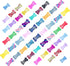 PET SHOW 50Pcs/25Pairs Hair Clips for Small Dogs, Cute 1 Inch Puppy Barrettes, Mini Bone Shaped Snap Hair Bows