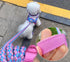 2ft 3ft 4ft 6ft 10ft Reflective Dog Leash, Nylon Rope Braided Heavy Duty for Large Medium Small Dogs (Pink 4ft)