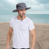 PFFY Sun Bucket Hat for Men Women 3” Wide Brim UPF 50+ Bucket Fishing & Beach Hats