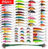Fishing Lures Kit Mixed with Hooks for Saltwater Freshwater Trout Bass Salmon Fishing