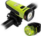 High-Visibility LED Headlight and Taillight Set - 300 & 600 Lumen Front Beam, USB-C Rechargeable