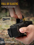 OneTigris Tactical Flashlight Holster, Molle Flashlight Pouch Holder for Belt, 1000D Cordura Nylon
