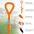 18''/30" Sets, Phopich Long Ground Anchor, Heavy Duty Earth Anchors Ground Anchors Screw in Kit with T-Handle Hex