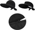 Womens Sun-Hats Summer UV Protection, Packable Visor Zip-Off 2 in 1 Detachable Wide Brim Outdoor Golf Beach Hat