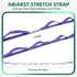Stretching Strap Yoga Strap for Physical Therapy, Non-Elastic Straps for Stretching, 10 Loops for Pilates, Flexibility