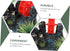 Rockery Aquarium Decorations, Fish Tank Mountain Decor with Castle Model