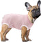 SAWMONG Dog Recovery Suit – Recovery Suit for Dogs After Surgery – Dog Spay Surgical Suit for Female Dogs, Pink, Medium