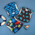 CuteBone Dog Belly Bands for Male Dogs, Washable Doggie Diapers DM07M