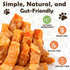 1.35 Chicken Wrapped Sweet Potato Dog Treats, Gluten & Grain Free Dog Chews for Puppy and Small Dogs, Pound