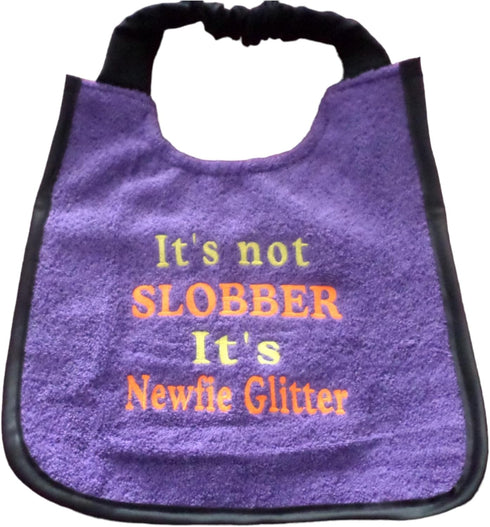 Unique Handmade Newfoundland Dog Bib - Personalized Colors, Waterproof Backing, and Adjustable