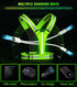 High Visibility LED Light Up Reflective Running Vest for Runners, Night Walking, Rechargeable with Adjustable Waist