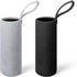 Qulkws 2 Pcs Portable Nylon Bottles Cover Water Bottle Carrier Bag 19oz Insulated