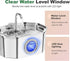 108oz/3.2L, Replacement(1 Filter&1 Cat Water Fountain Stainless Steel APAUK Automatic Pet Fountain Dog Water Dispenser